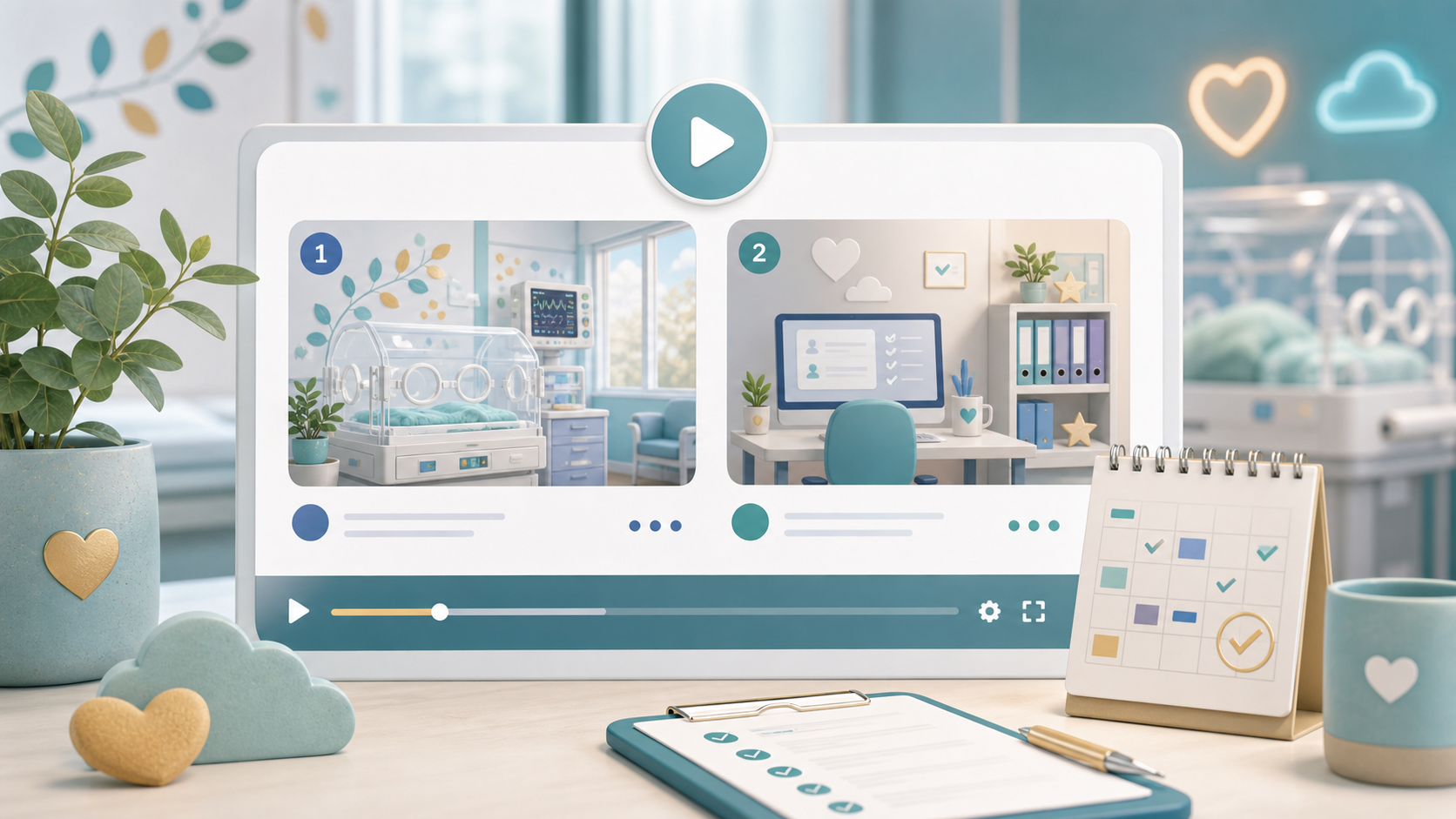 Second welcome video storyboard visual